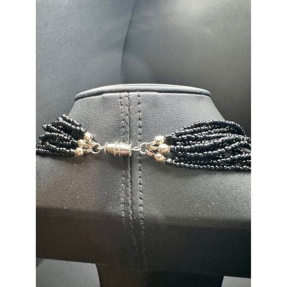 Statement Beaded Layered Necklace - Boho Tribal Style - Picture 9 of 9